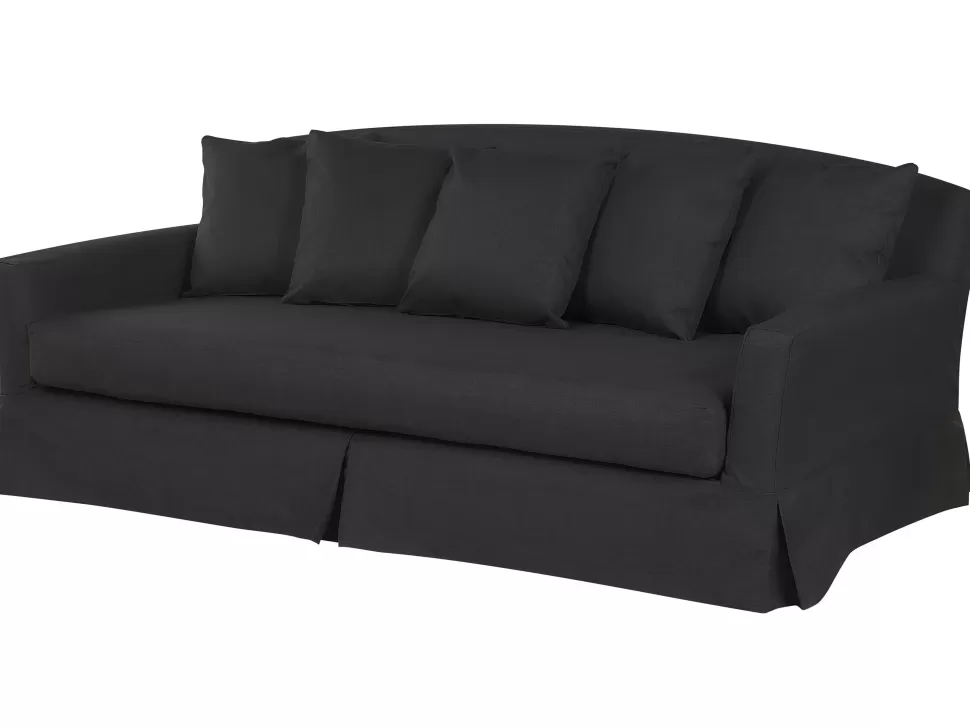 Sofas>Beliani 3 Seater Fabric Sofa Black Gilja