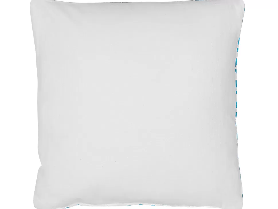 Flash Sale Beliani Dekokissen Blau Mit Aufschrift 40 X 40 Cm 2Er Set Radzkot