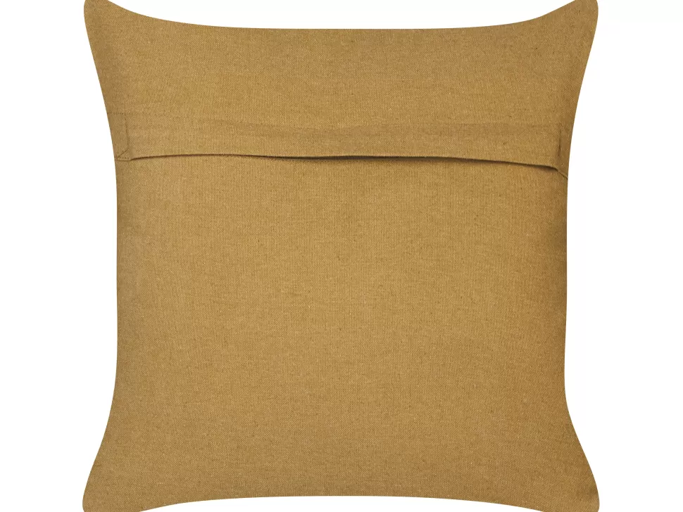 Clearance Beliani Dekokissen Orientalisches Muster Jute Mehrfarbig 45 X 45 Cm 2Er Set Pulicat