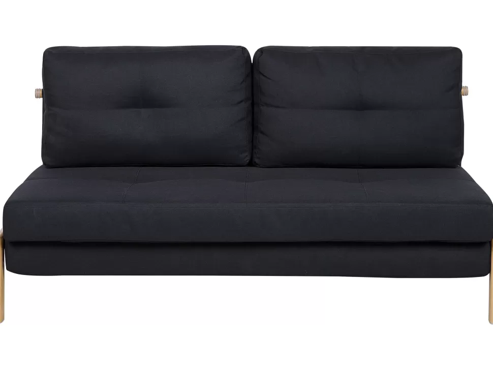 Flash Sale Beliani Fabric Sofa Bed Black Edland