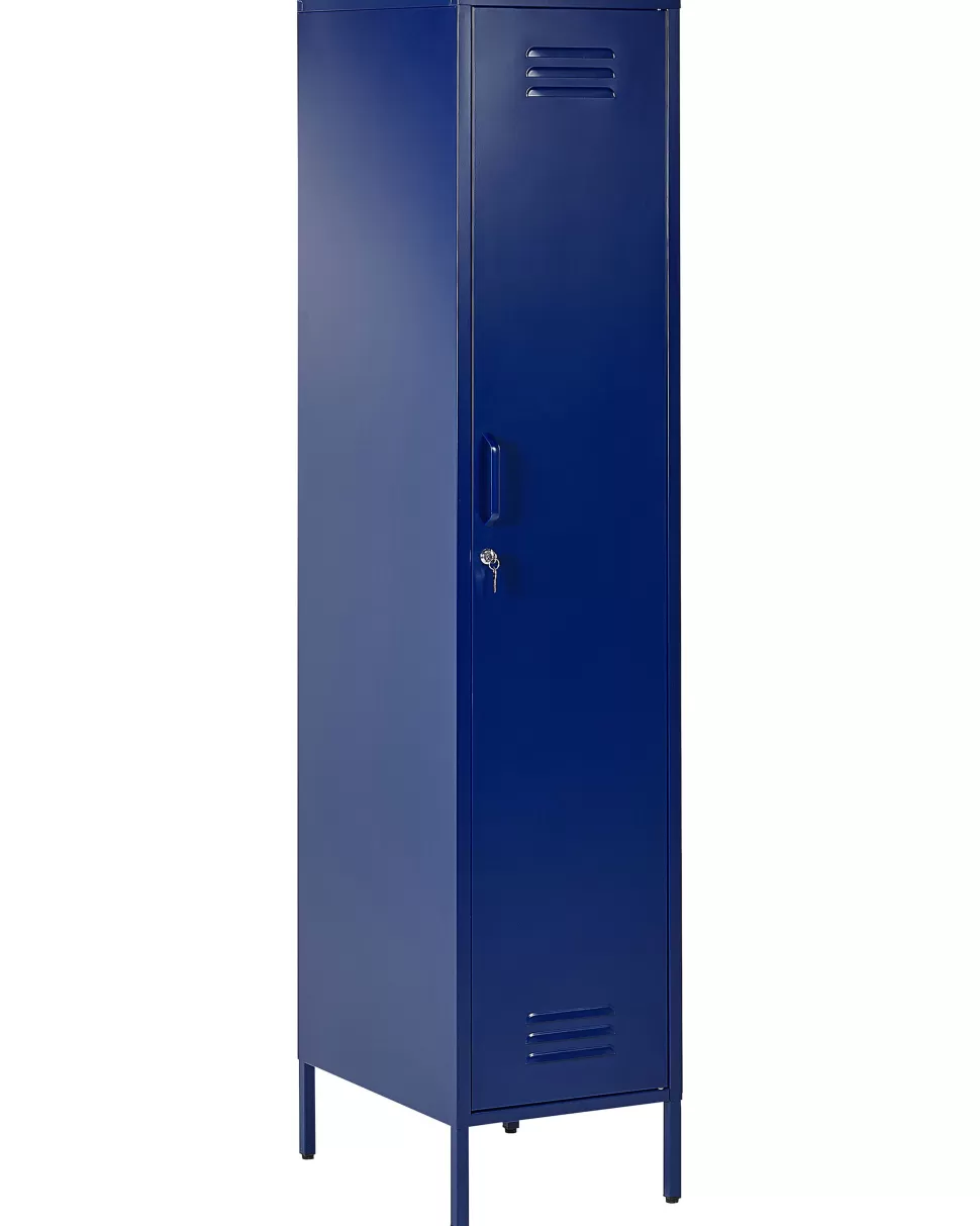 Aufbewahrung>Beliani Garderobenschrank Marineblau Frome