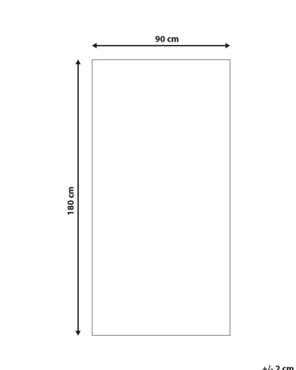 Clearance Beliani Outdoor Teppich Hellgrun 90 X 180 Cm Geometrisches Muster Rohtak