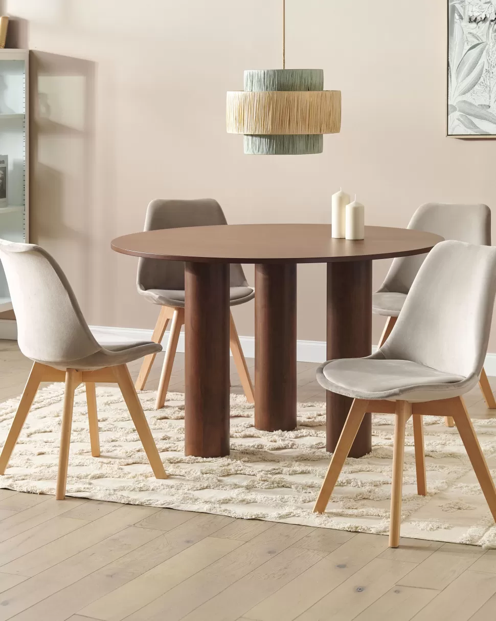 Flash Sale Beliani Teppich Baumwolle Beige 160 X 230 Cm Marokkanisches Muster Fransen Suluova