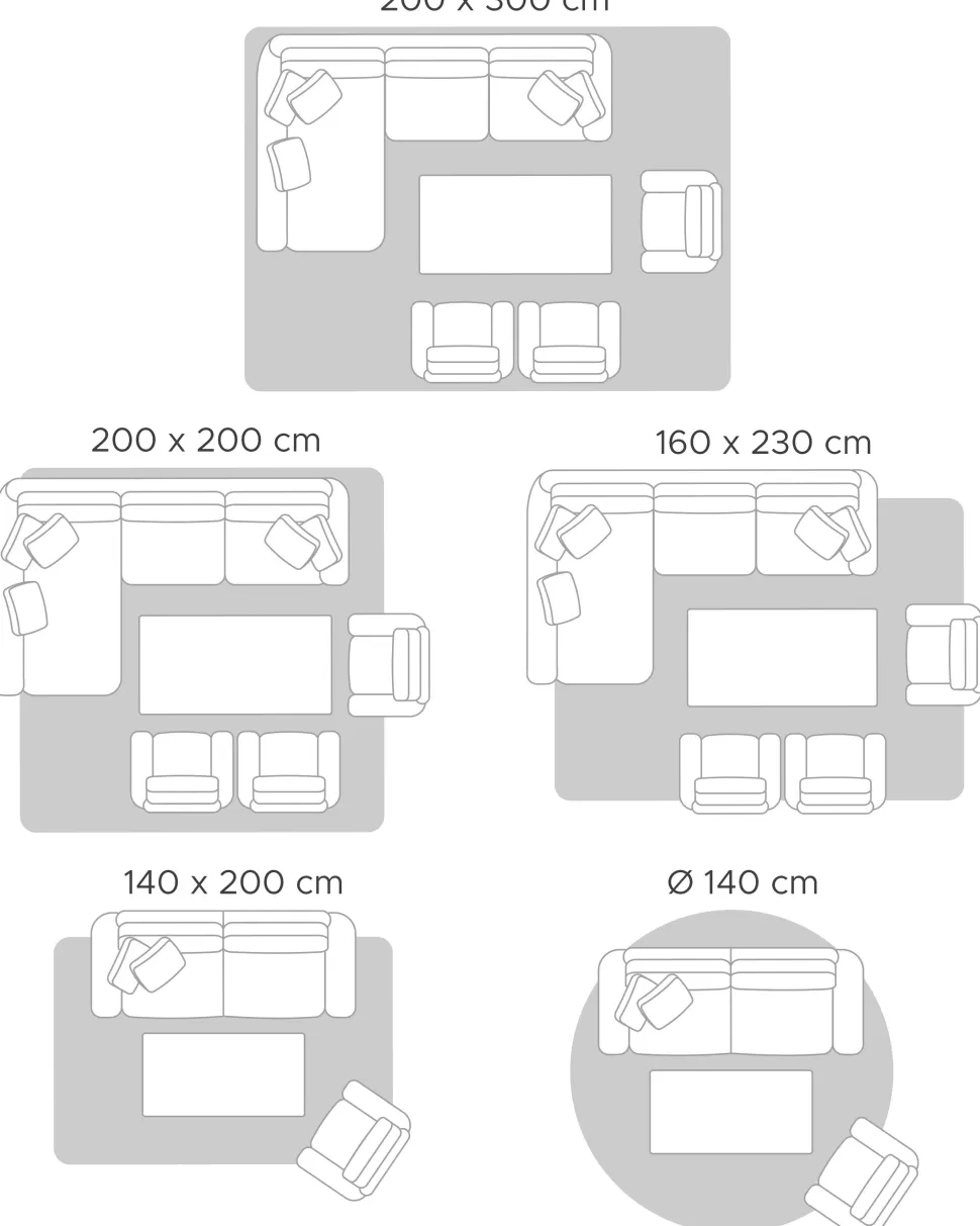 Teppiche>Beliani Teppich Blau 160 X 230 Cm Kurzflor Almus