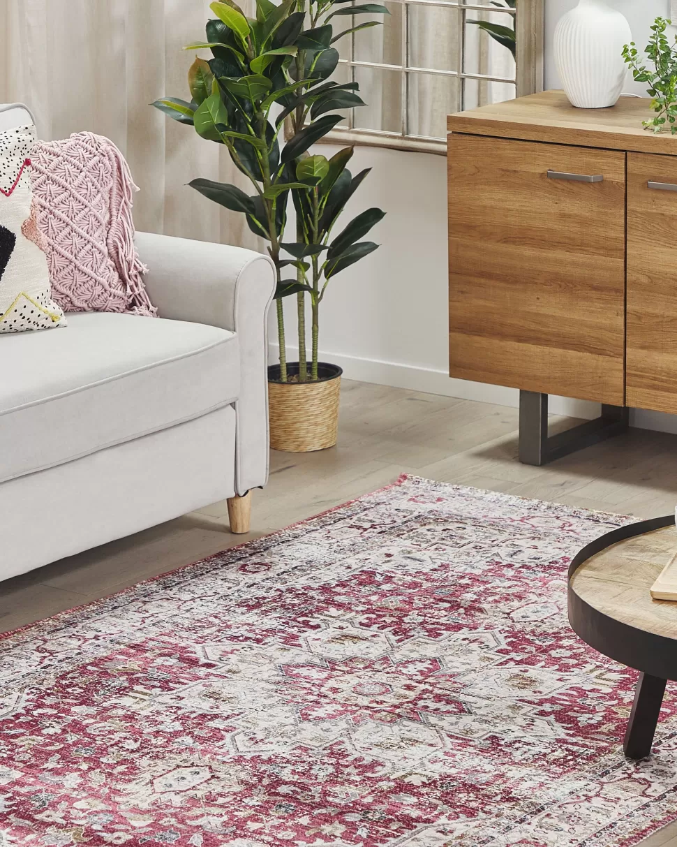 Fashion Beliani Teppich Mehrfarbig Orientalisches Muster 150 X 230 Cm Kurzflor Arhavi