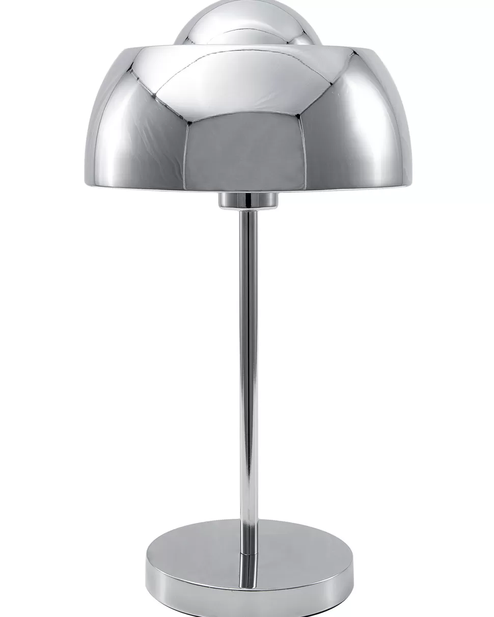 Flash Sale Beliani Tischlampe Silber 44 Cm Rund Senette